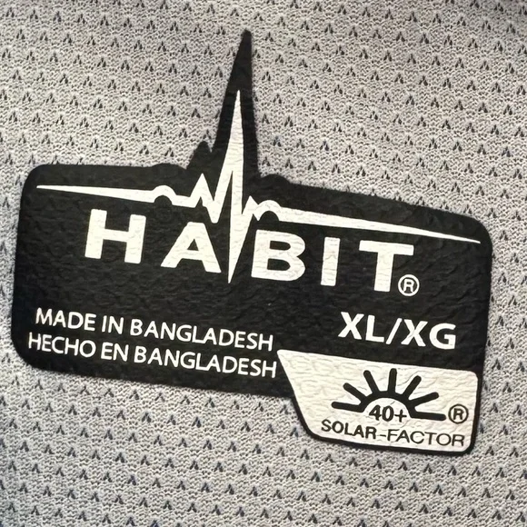 Habitat Men's Vibrant Blue Casual Button Down Shirt - Picture 2 of 3